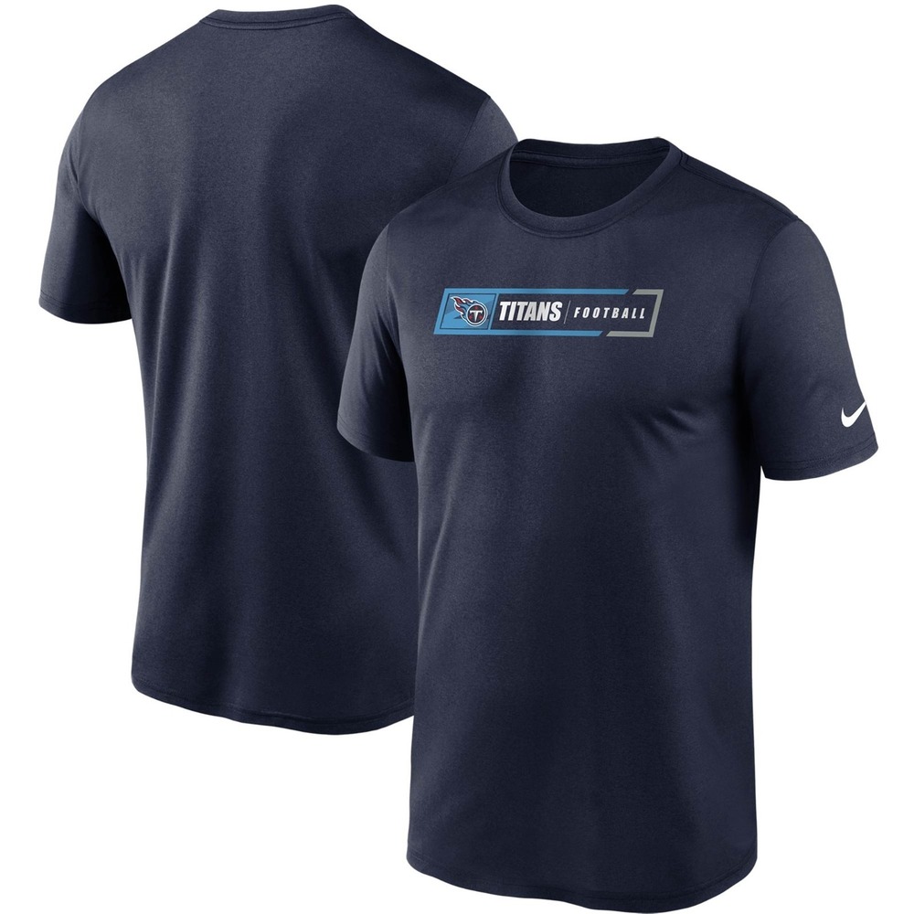 New‎ Nike Tennesee Titans Mens NFL Football Shirt Size 2XL Navy